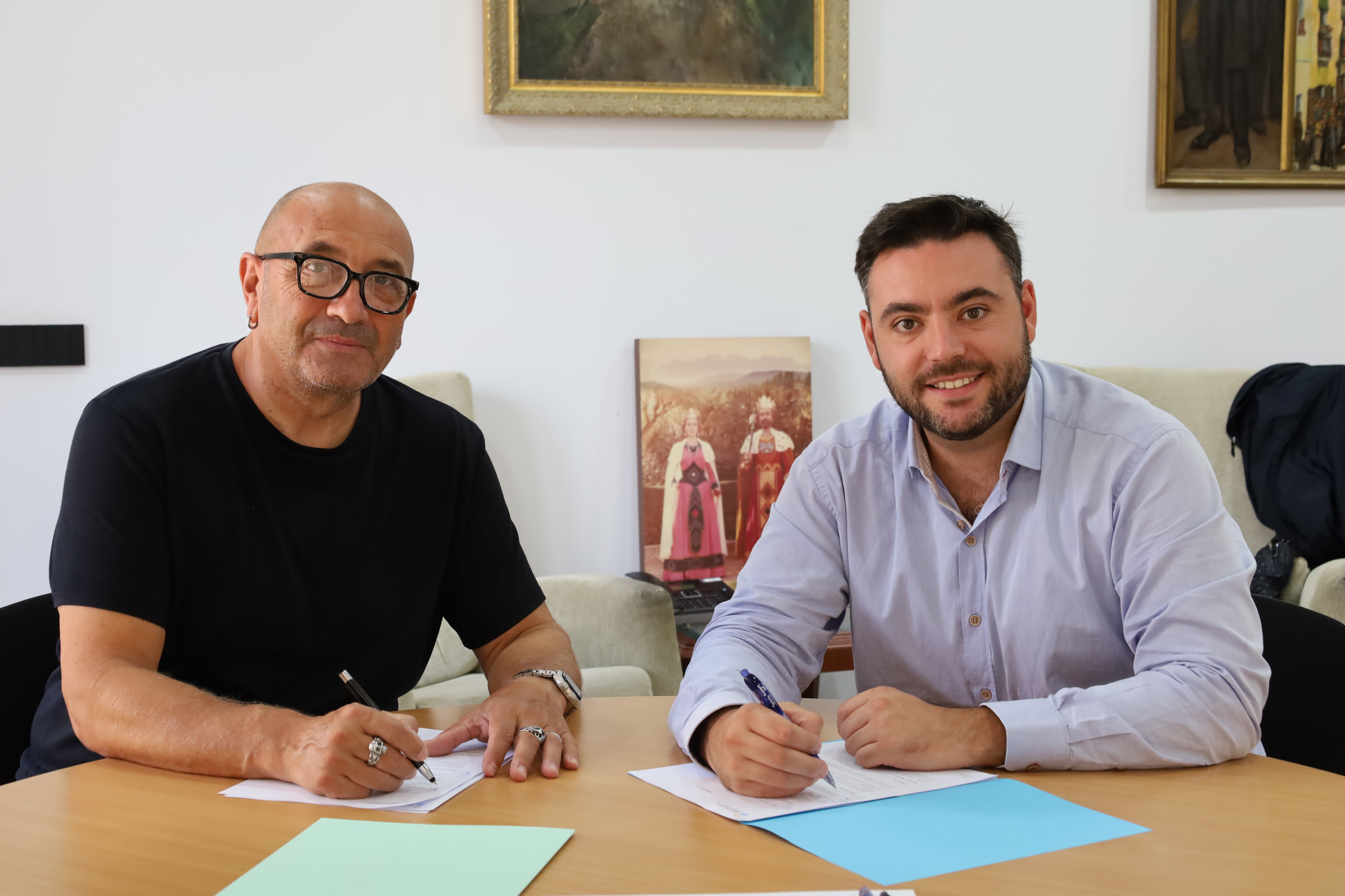L'Ajuntament de Sallent i el Club Tennis Taula Sallent signen un nou conveni de col·laboració