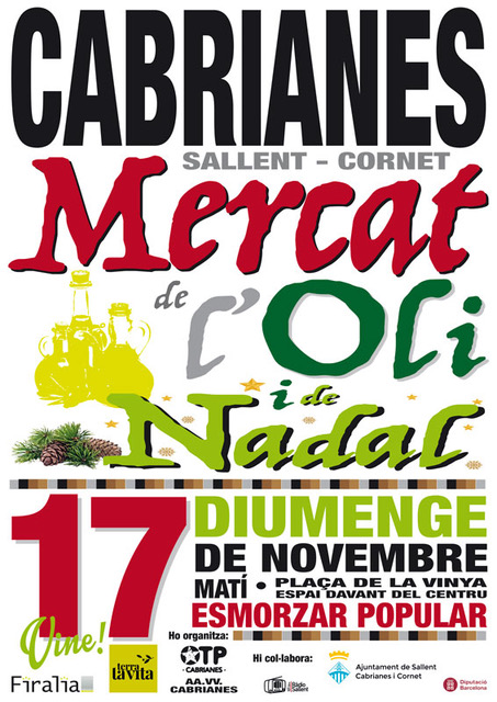 MERCAT DE L'OLI I DE NADAL DE CABRIANES