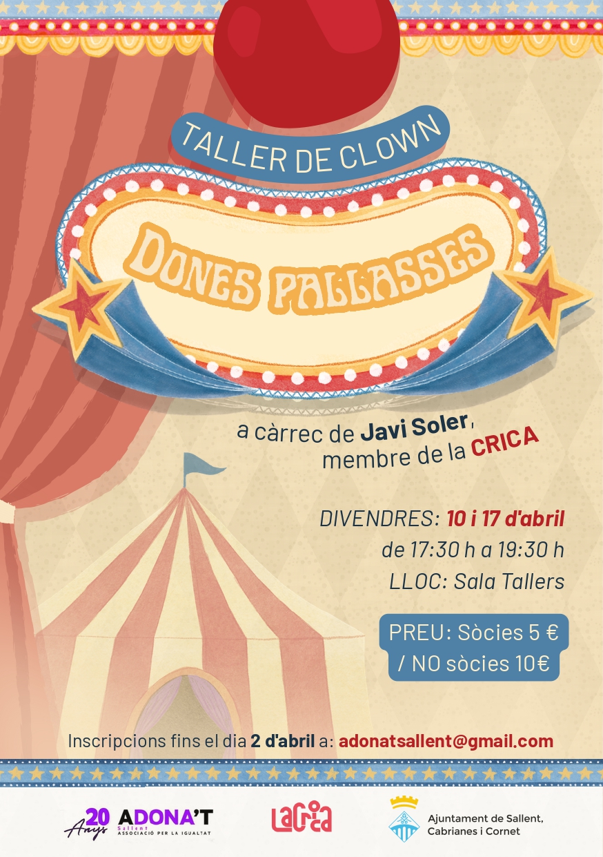 Taller de Clown- Dones Pallasses