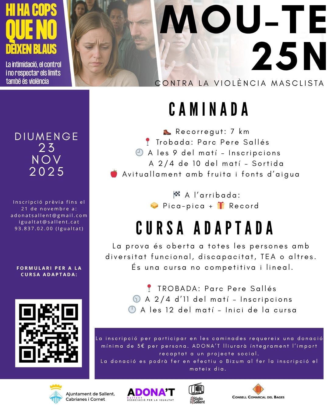 Caminada popular: Mou-te 25N