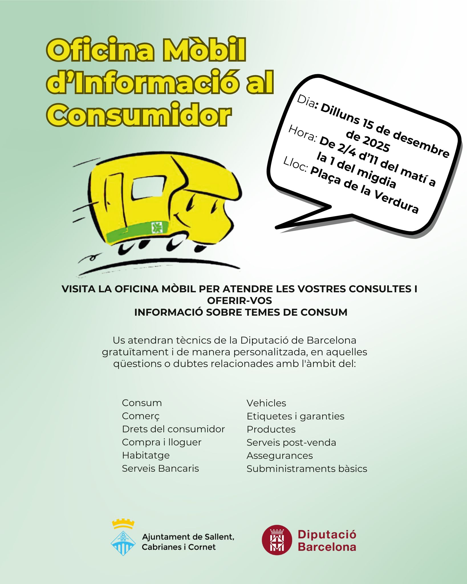 Oficina mòbil d'informació al consumidor