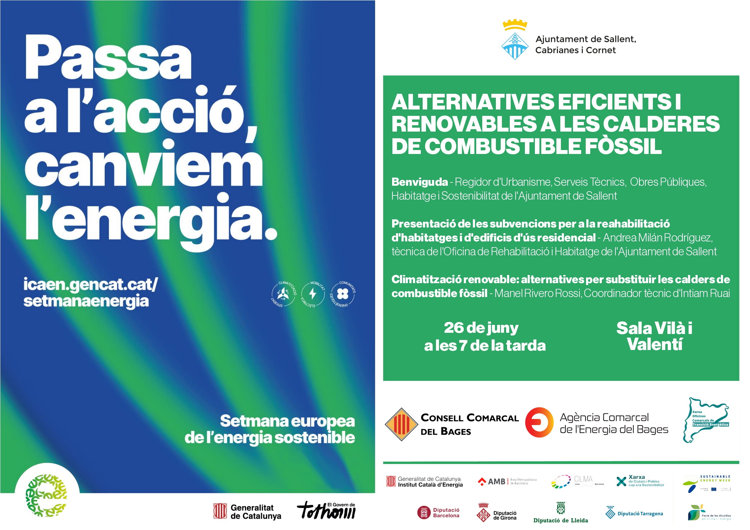 Alternatives eficients i renovables a les calderes de combustible fòssil