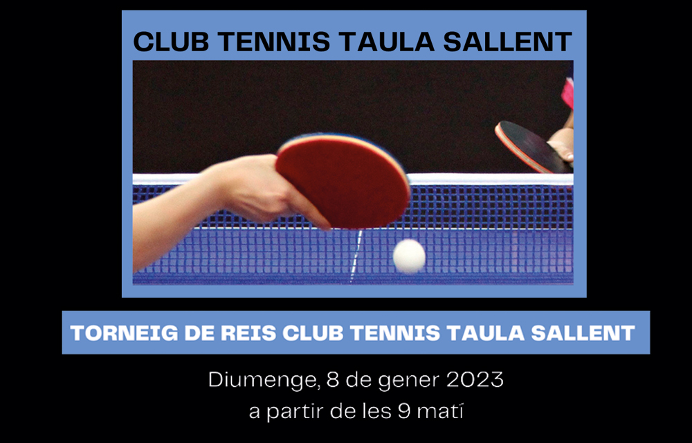 Torneig de Reis Club Tennis Taula Sallent