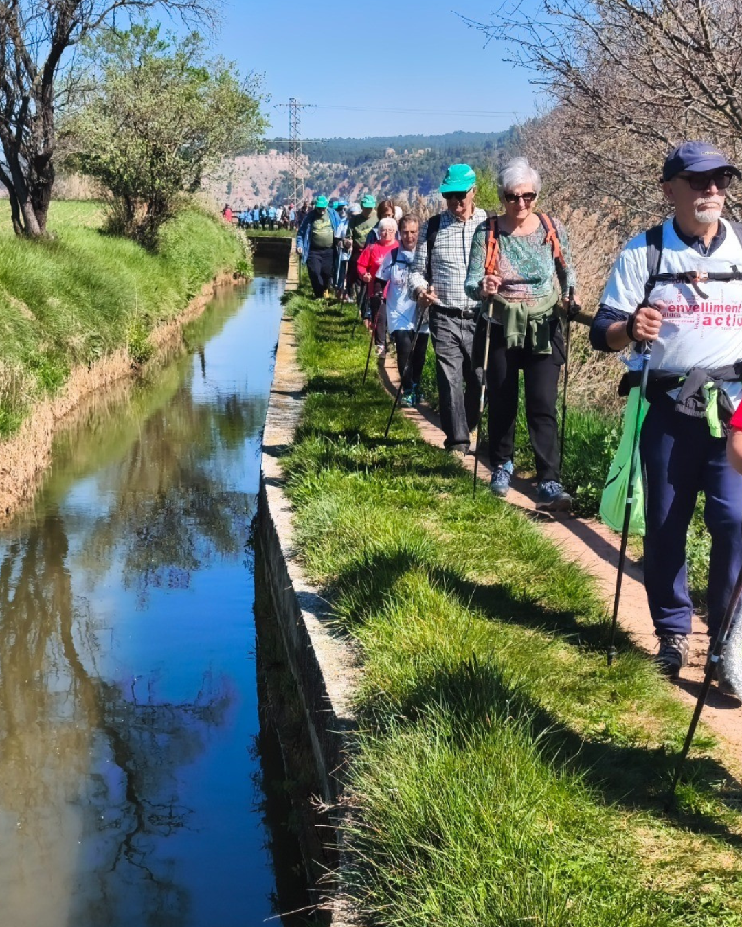 Sallent acull la jornada d'intercanvis del Cicle de Passejades de Marxa N&ograve;rdica per a la Gent Gran