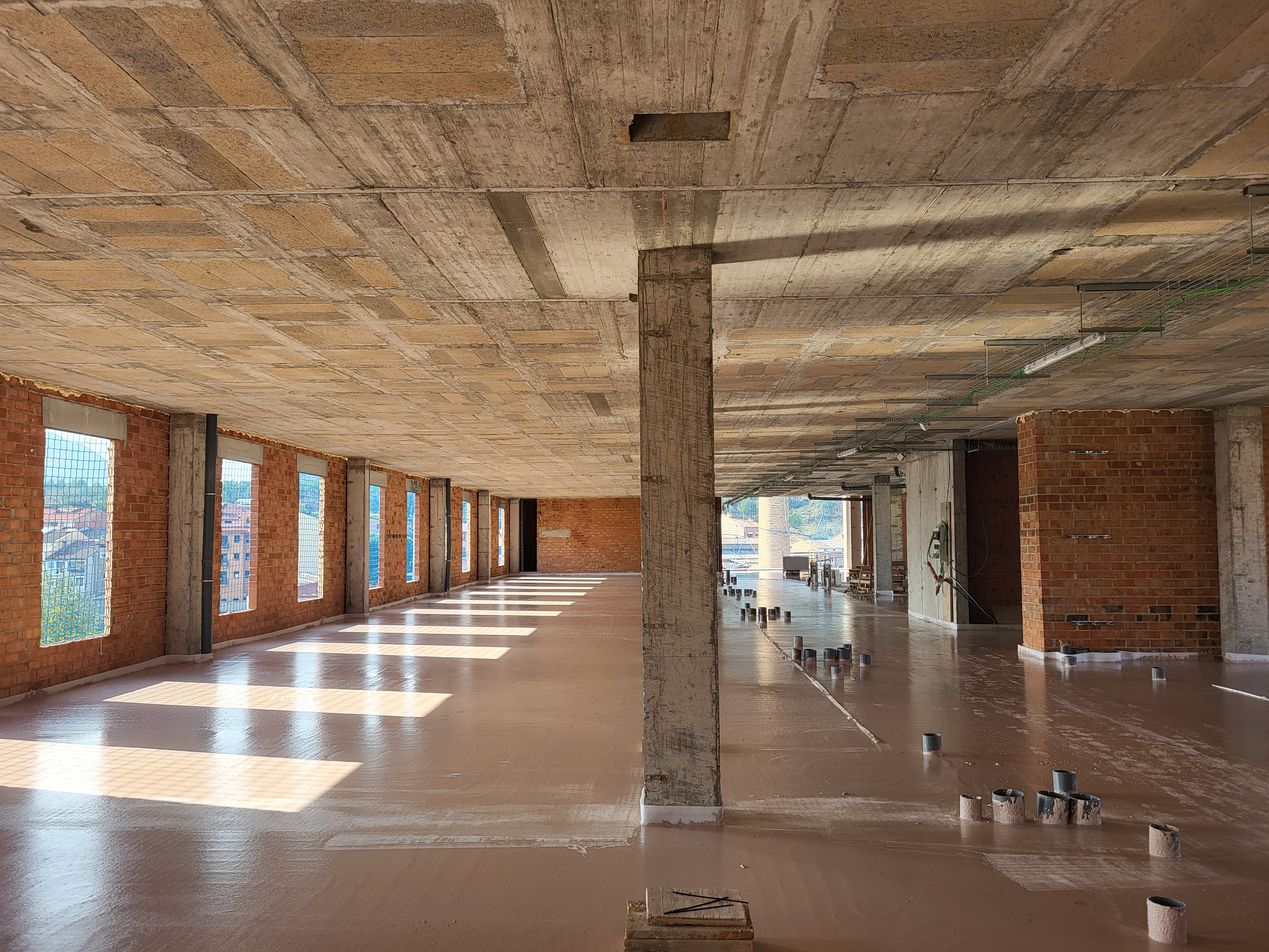 Visita institucional a les obres de la nova residència i centre de dia de Sallent