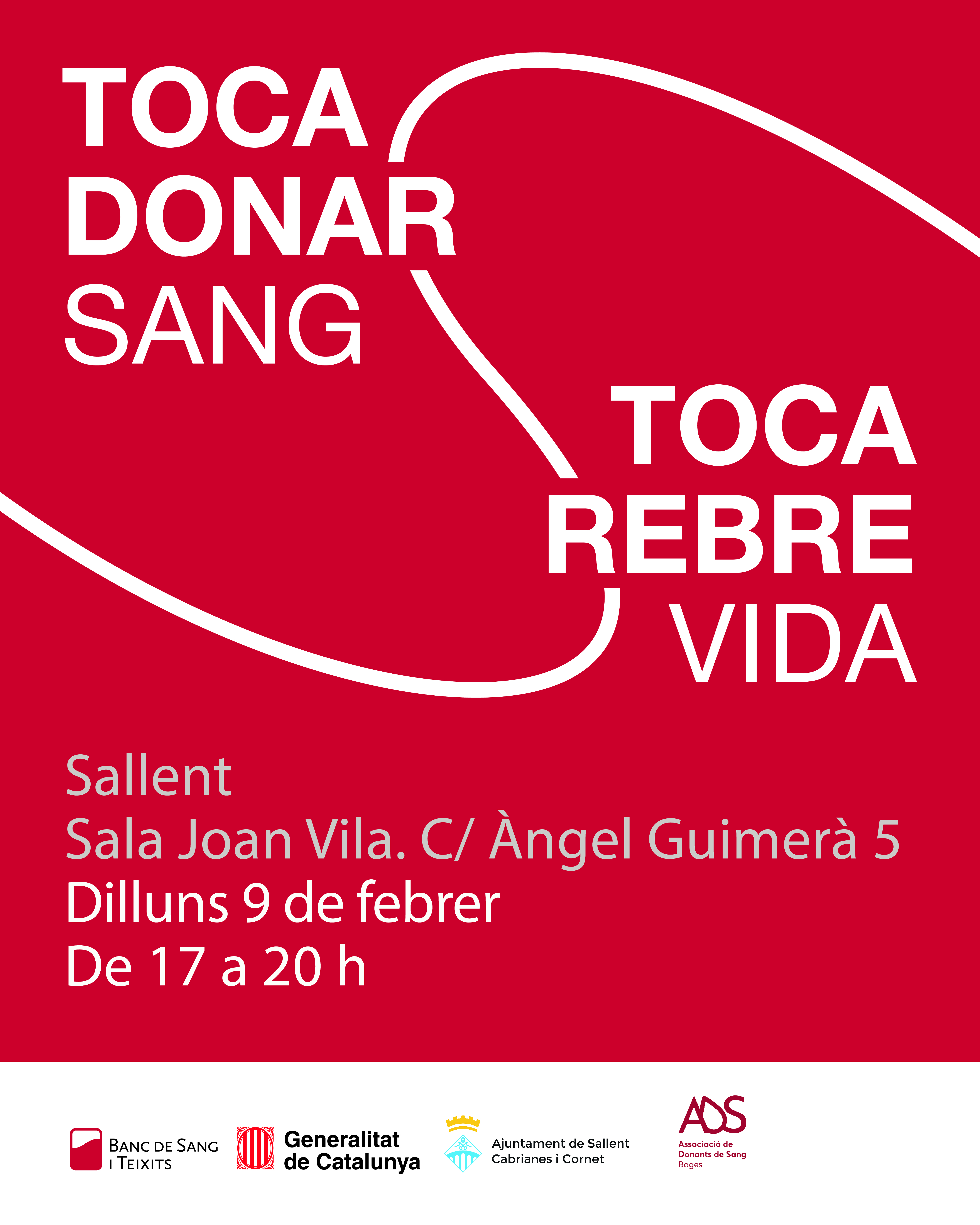Toca donar sang, toca rebre vida