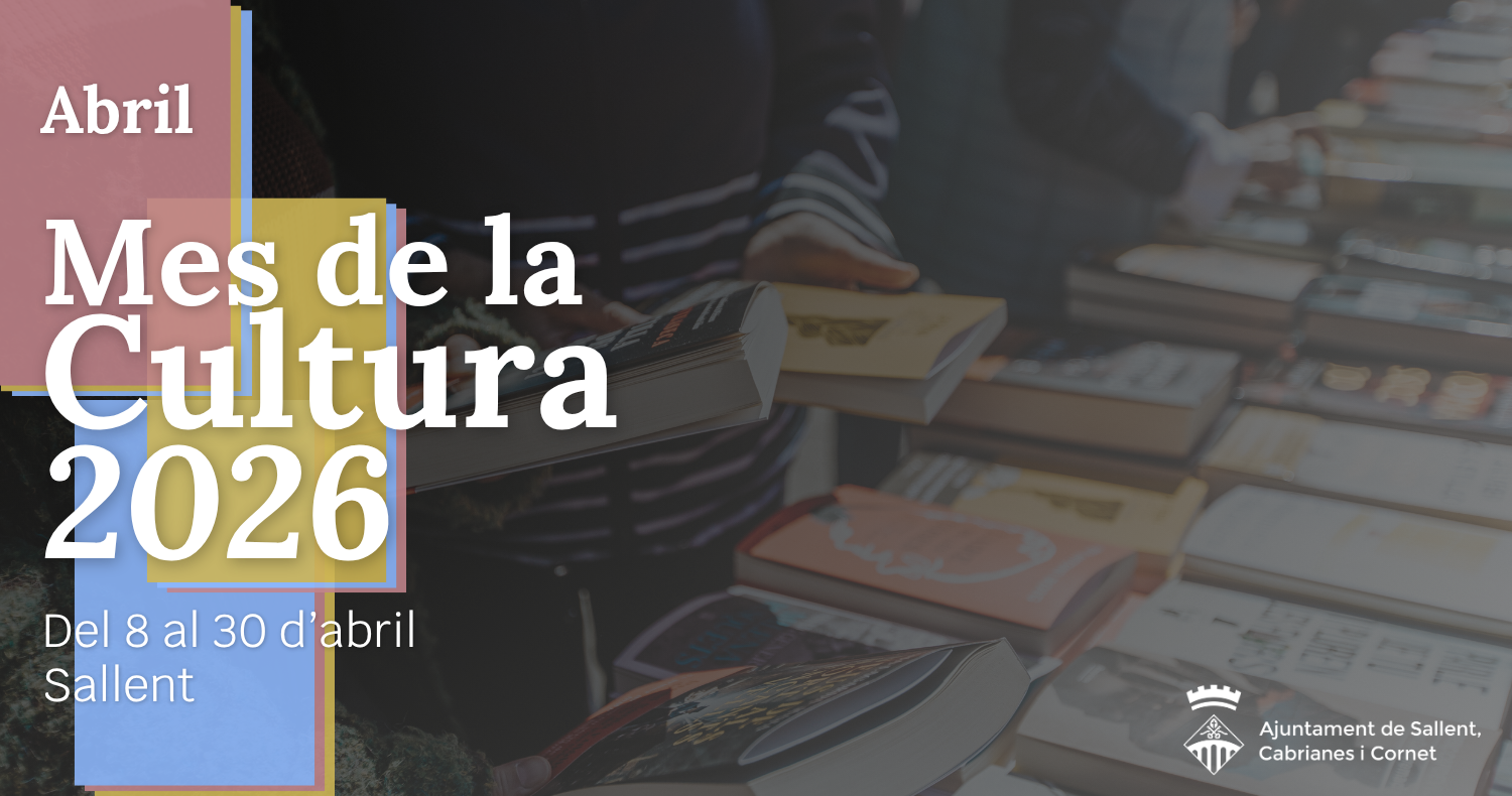 Presentem la programació del Mes de la Cultura 2026