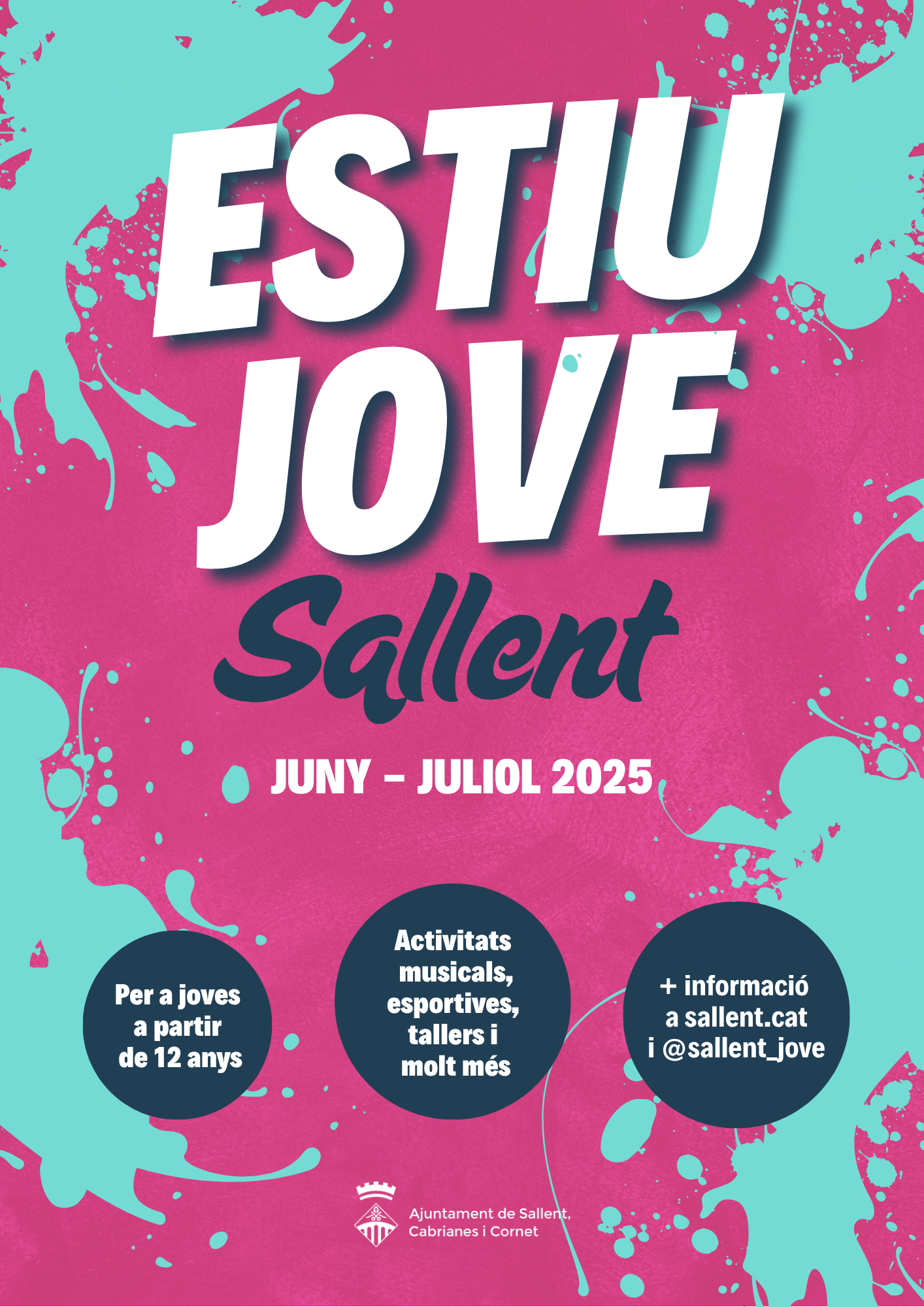 Sallent presenta l'Estiu Jove amb activitats durant els mesos de juny i juliol