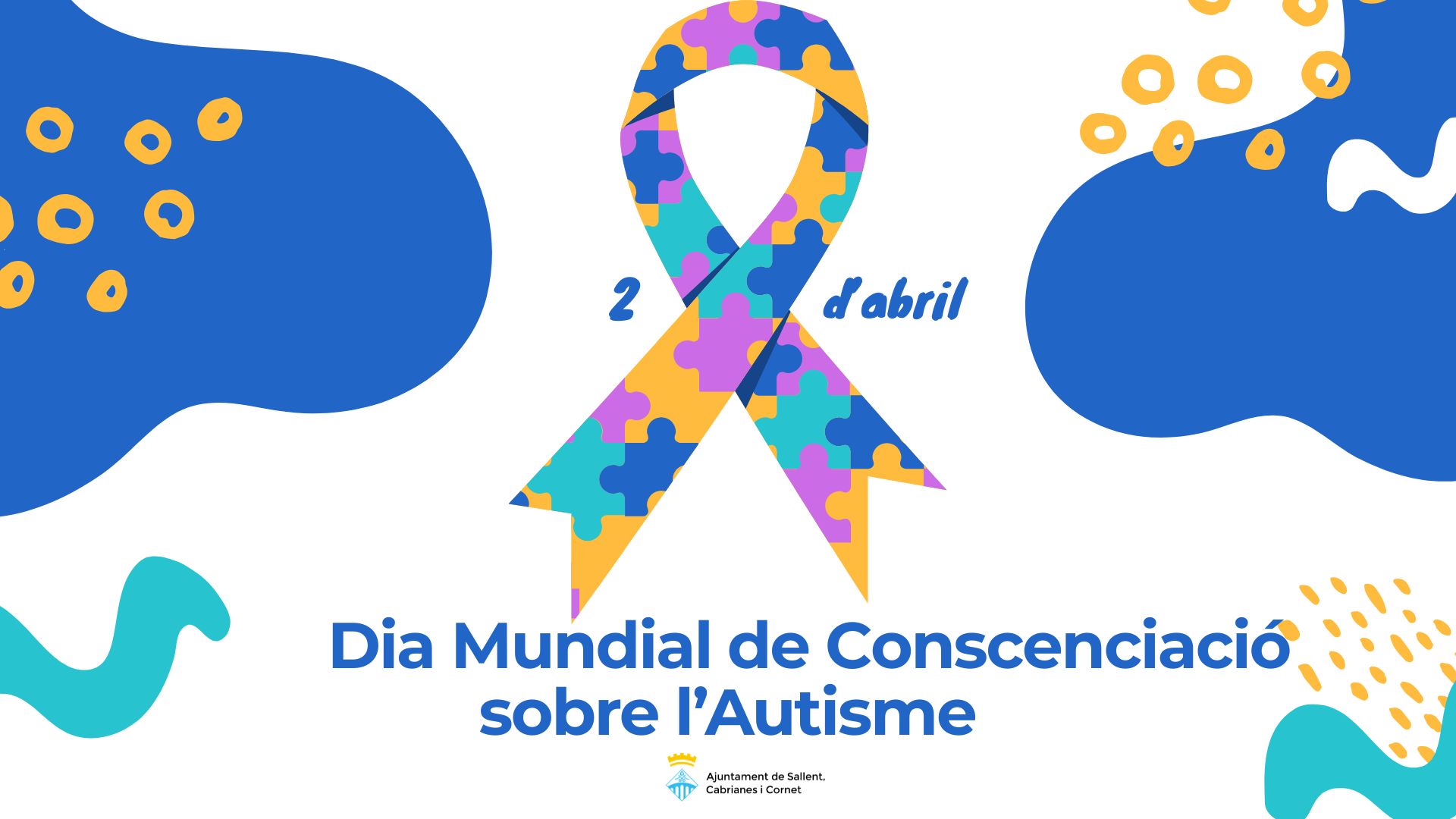 L'Ajuntament de Sallent se suma a la commemoraci&oacute; del Dia Mundial de Conscienciaci&oacute; sobre l'Autisme