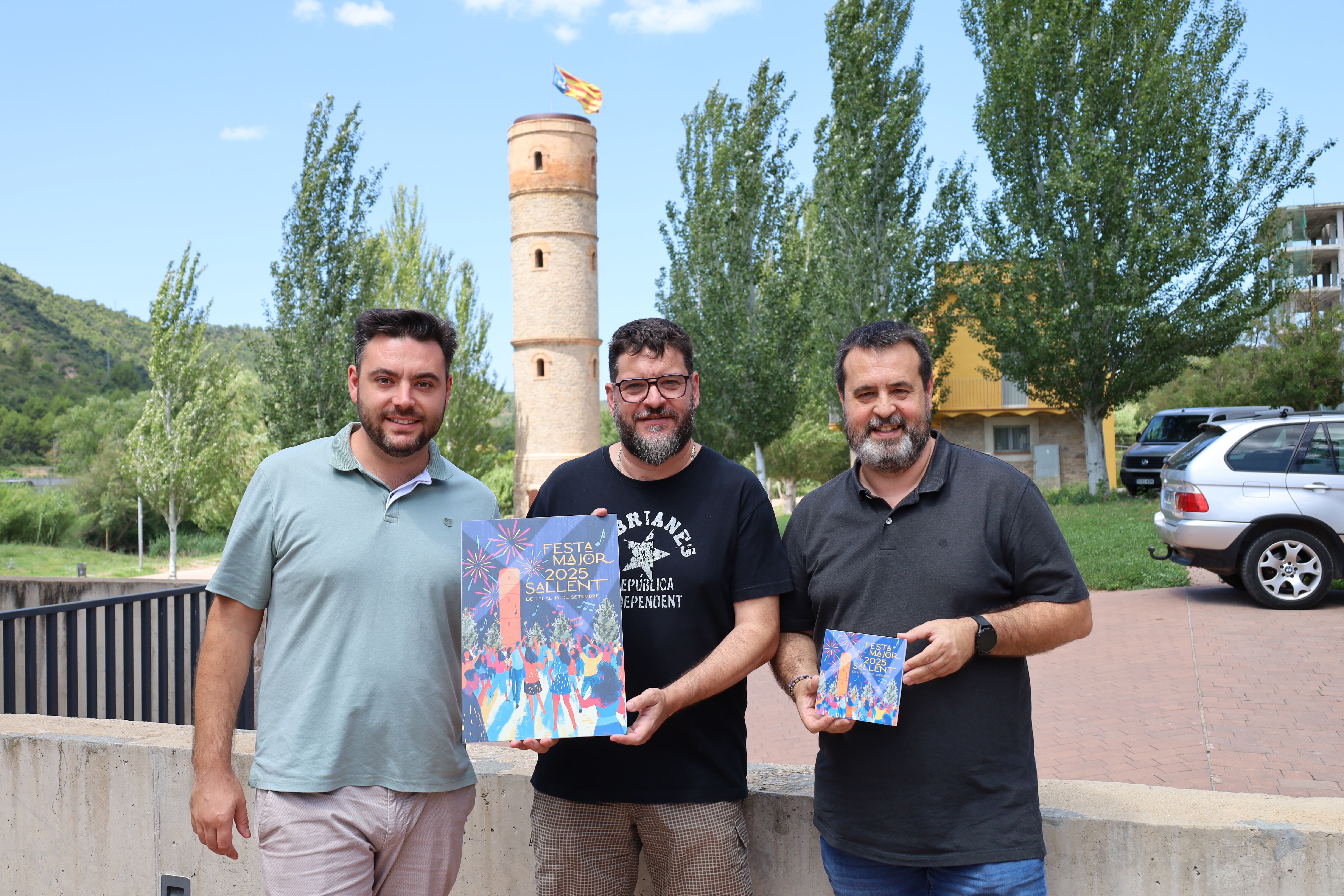 Es presenta la proposta guanyadora del II Concurs de cartell i portada de la Festa Major de Sallent