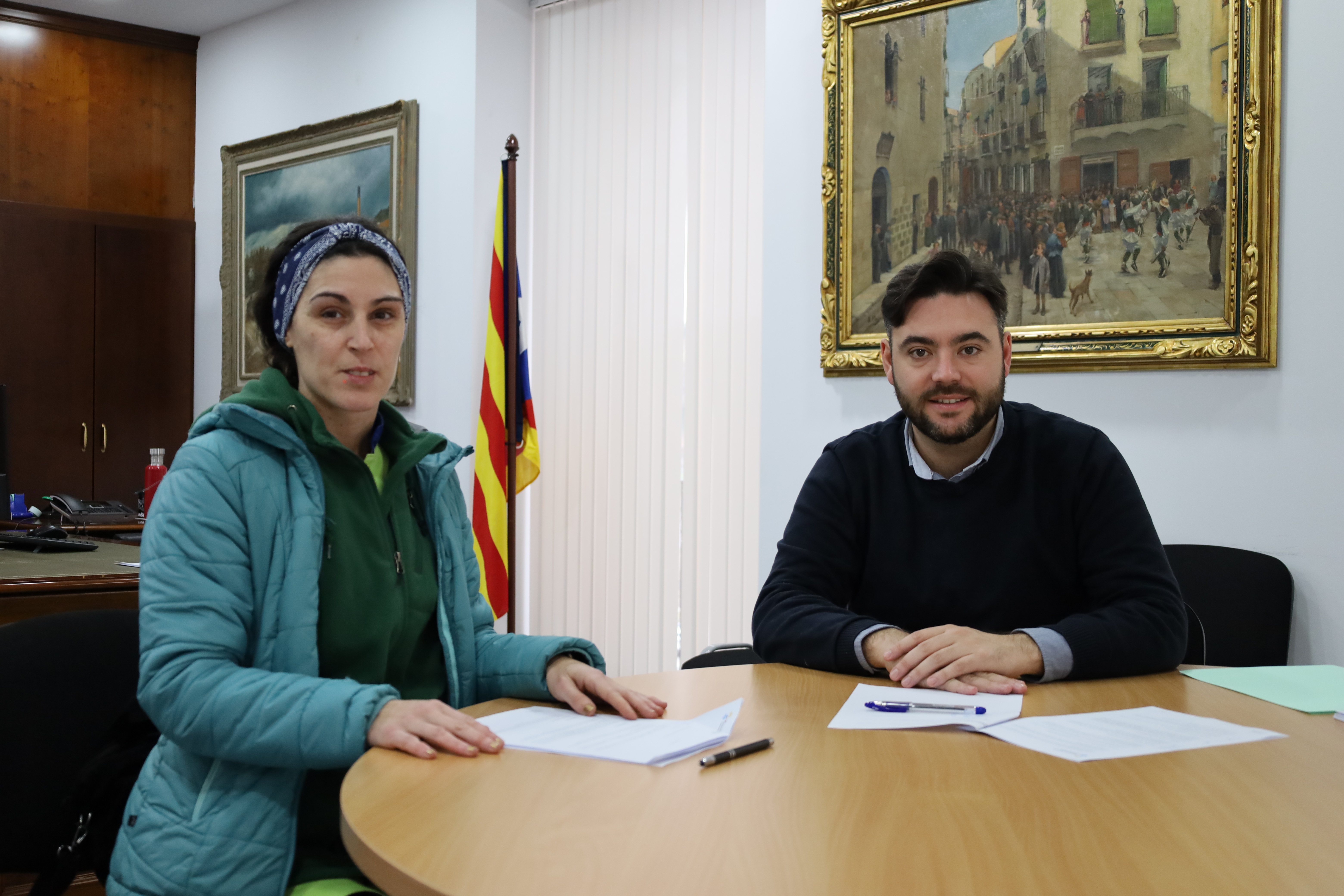 L'Ajuntament de Sallent i l'entitat Associaci&oacute; Gataris  signen un nou conveni de col&middot;laboraci&oacute;