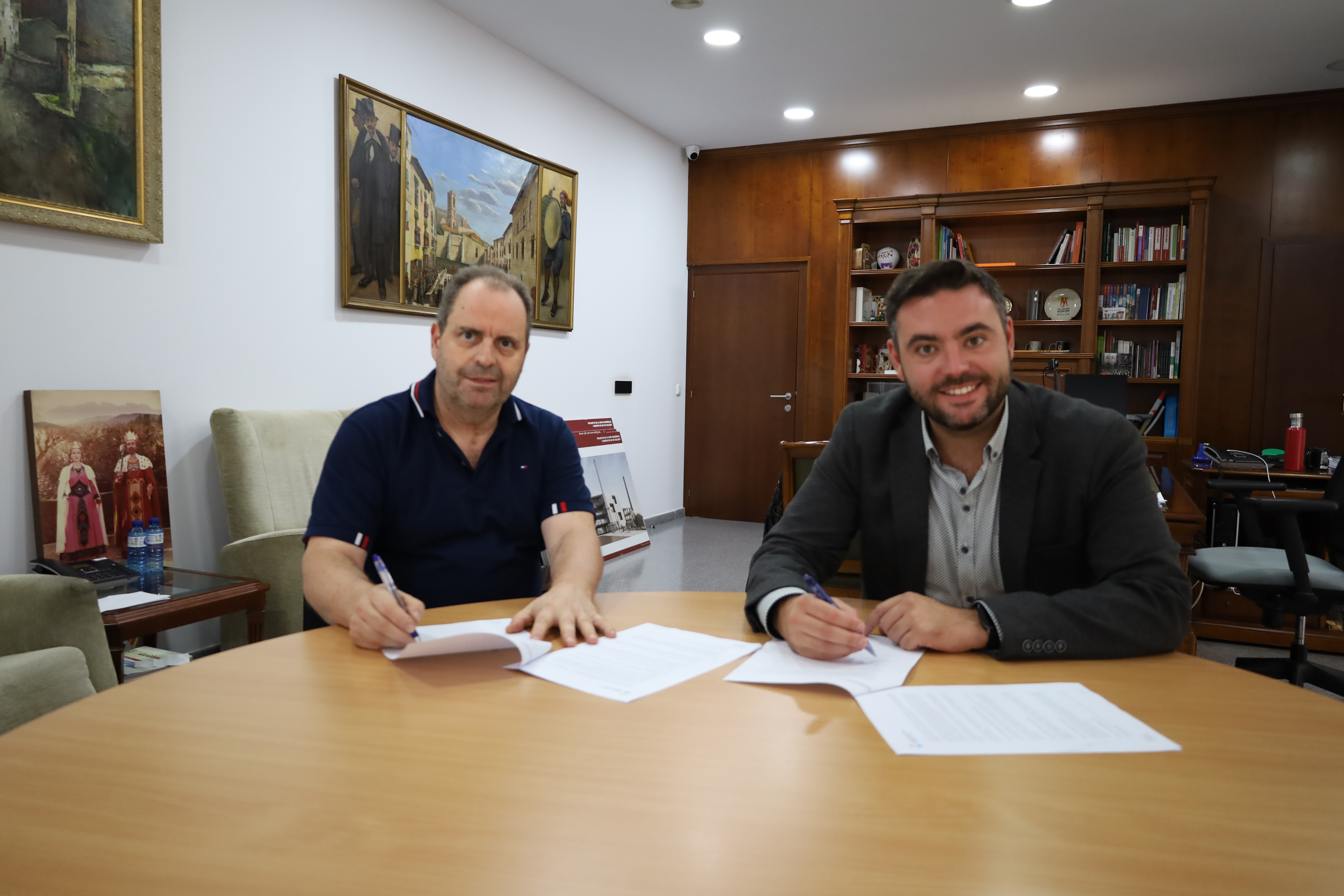 L'Ajuntament de Sallent i l'ACUVS signen un nou conveni de col&middot;laboraci&oacute;