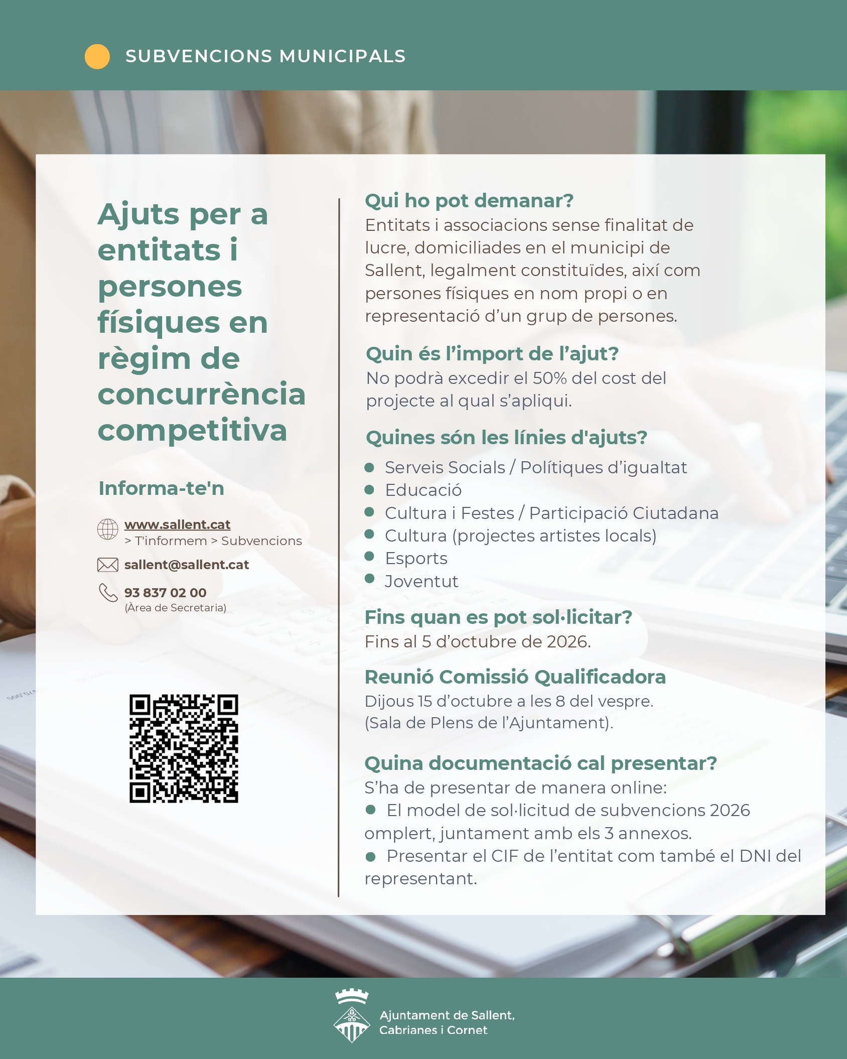 Subvencions