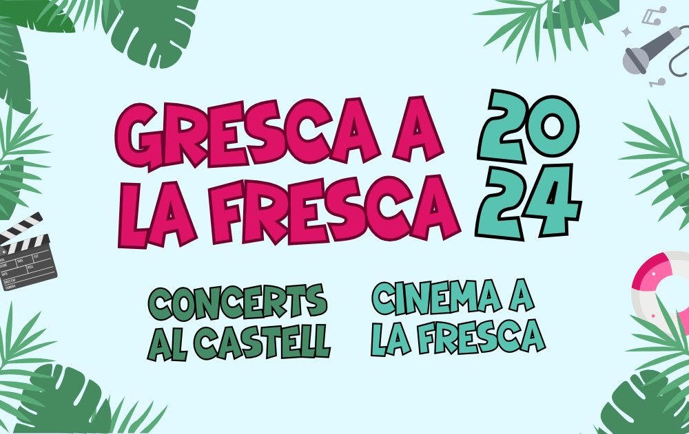 El Gresca a la Fresca omplirà Sallent de música i cinema a l'aire lliure durant l'estiu