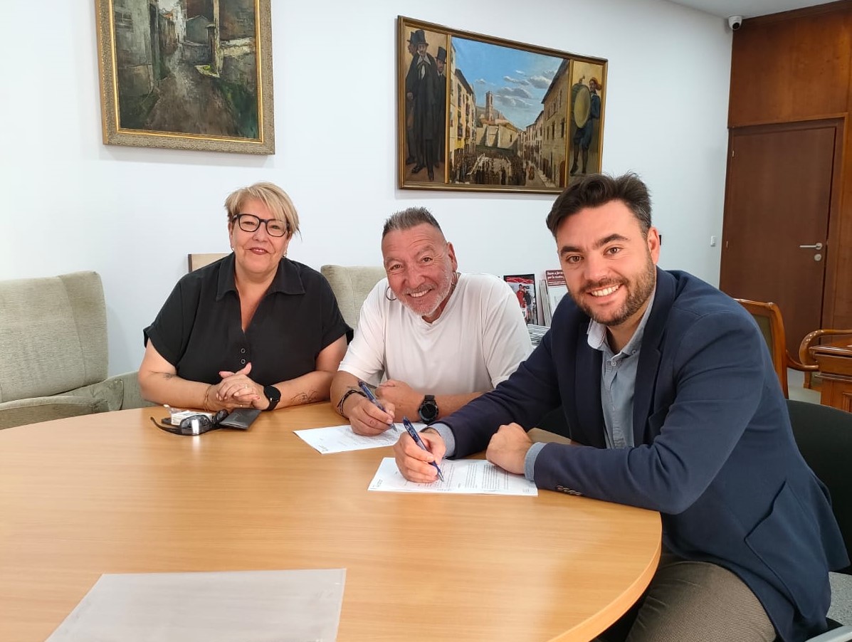 L'Ajuntament de Sallent renova el conveni de col·laboració amb el C. F. Estación