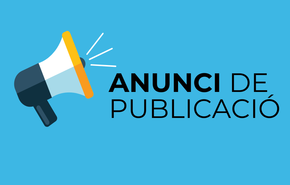 Anunci de publicació al BOP de la modificació d'ordenança fiscal número 4