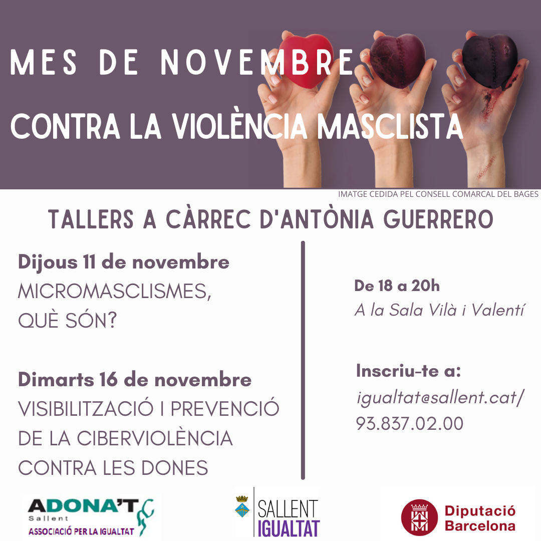 Mes de novembre contra la violència masclista