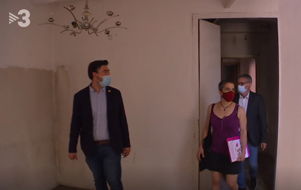 TV3 emet un reportatge de l'habitatge cooperatiu a Sallent