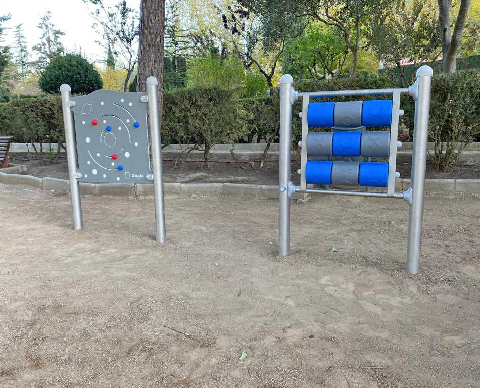 Panells infantils al Parc Pere Sallés