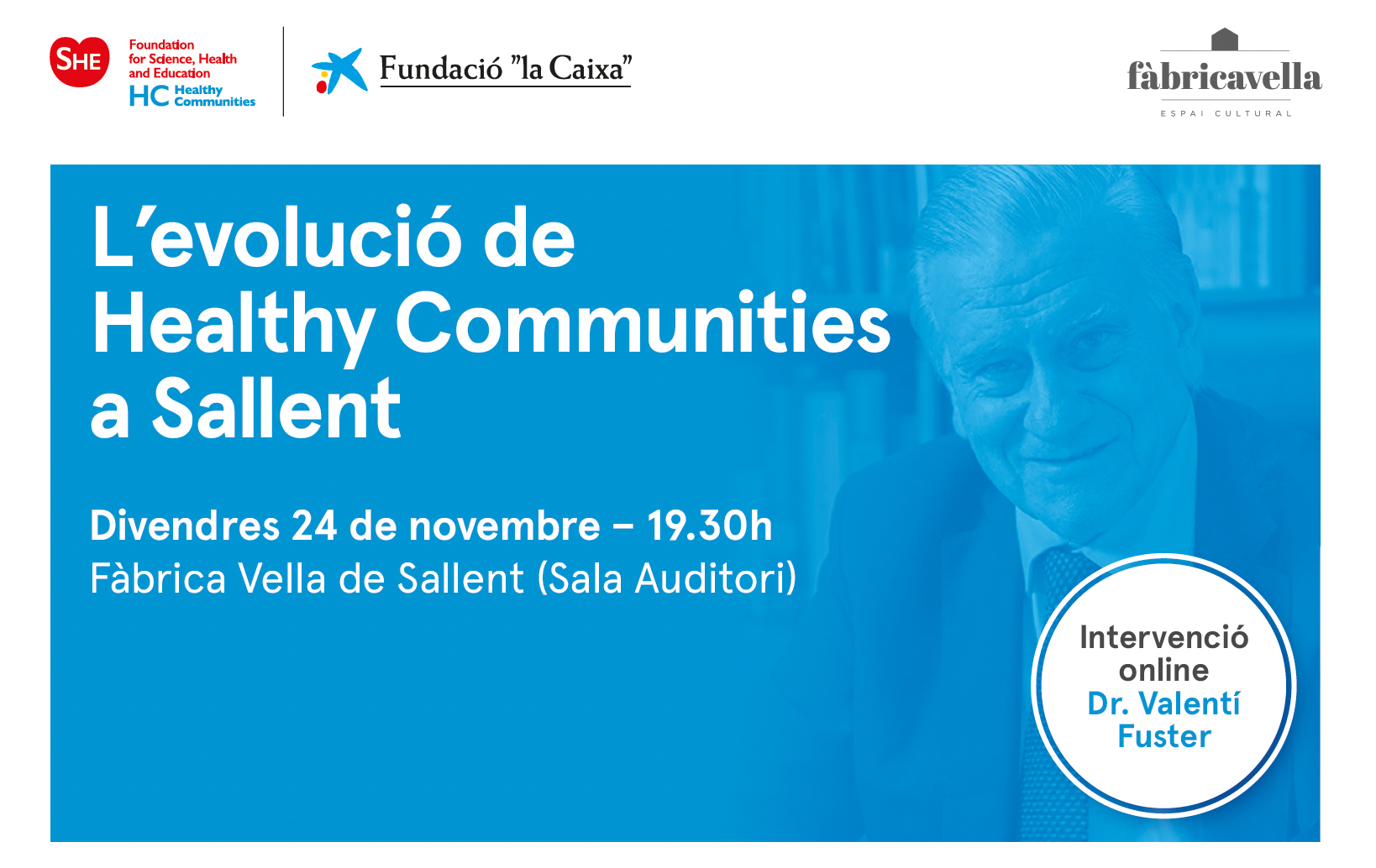 El 24 de novembre, es presenta a Sallent l'evolució del programa Healthy Communities