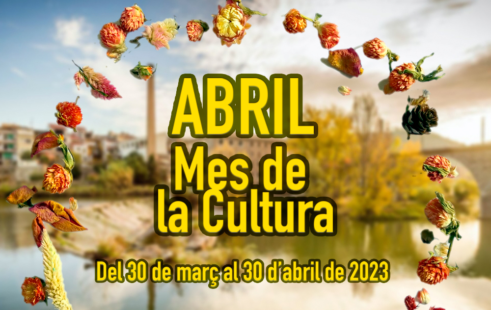 Arriba el Mes de la Cultura del 30 de març al 30 d'abril