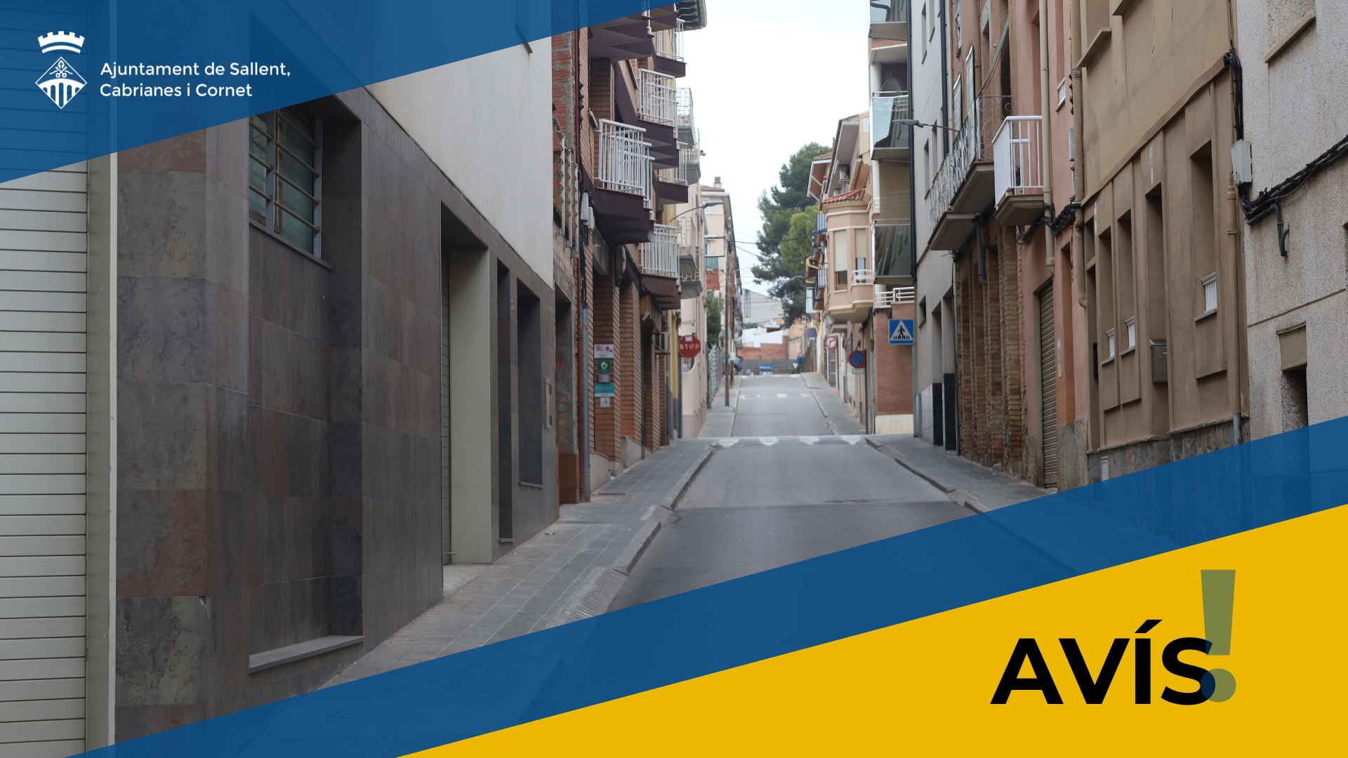 Talls de circulaci&oacute; al carrer Bisbe Valls per obres de manteniment del clavegueram