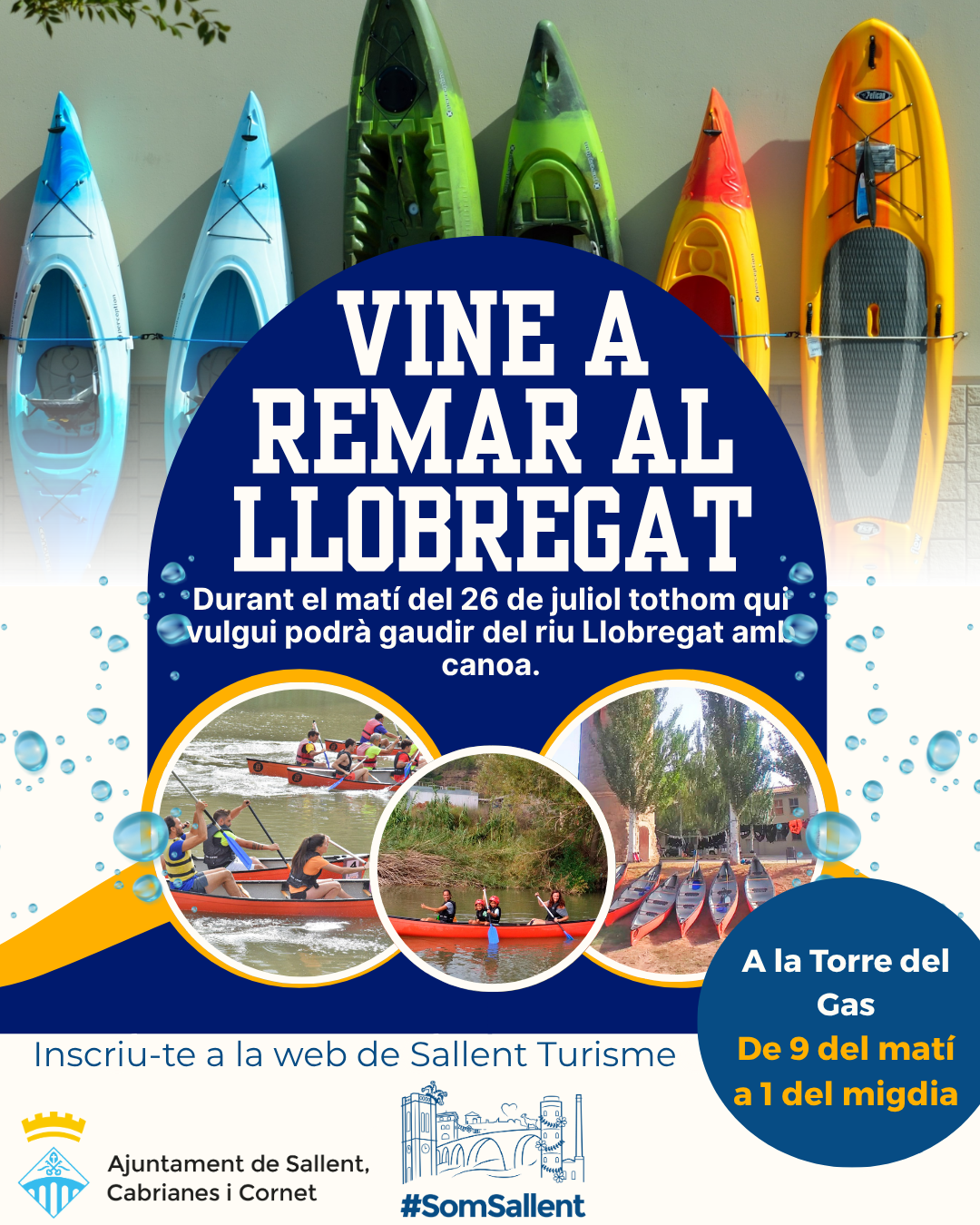 Vine a remar al Llobregat!